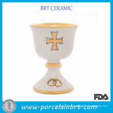 China Günstige Hochzeit Bands White Chalice Cup